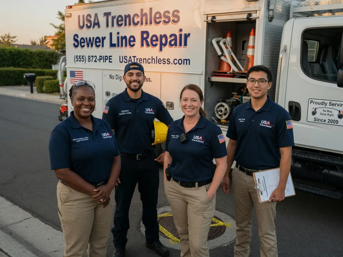 Sewer Line Repair company in Rougon, LA